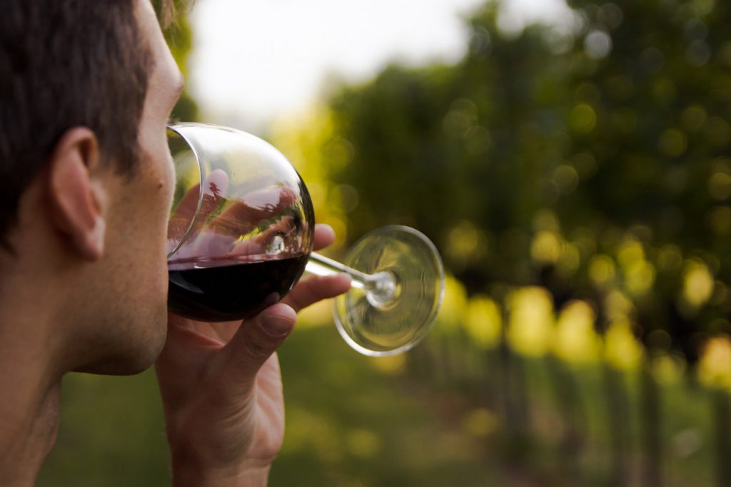 Vin rouge santé