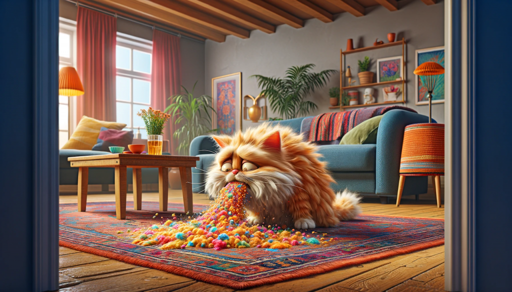 vomissement chat tapis