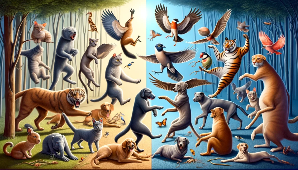 Droitiers ou gauchers animaux