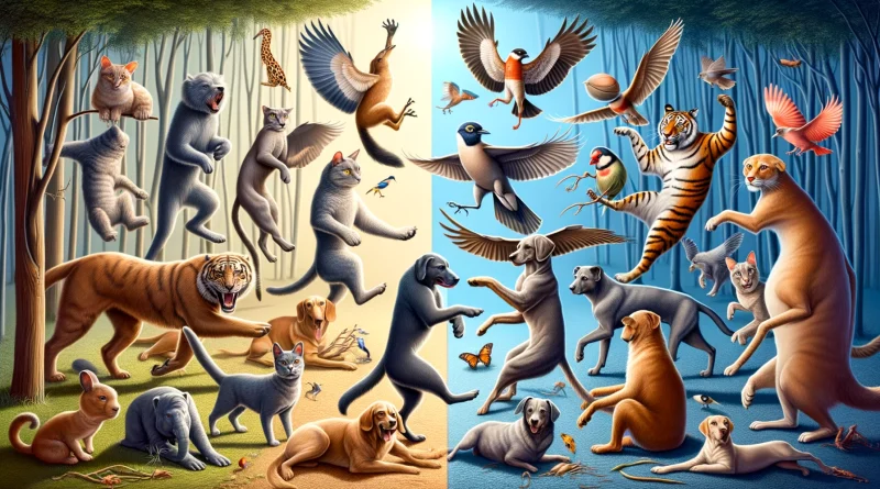 Droitiers ou gauchers animaux