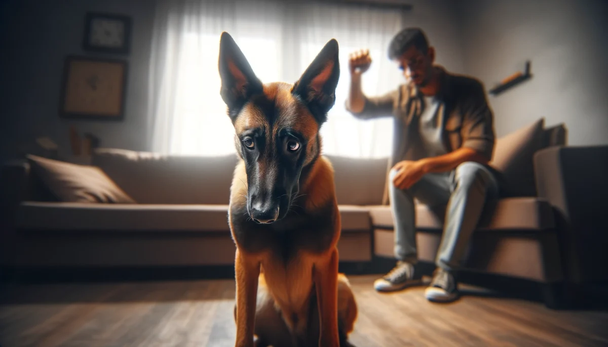 Un Homme Ivre Poignarde et Tente d'Enterrer son Chien Vivant