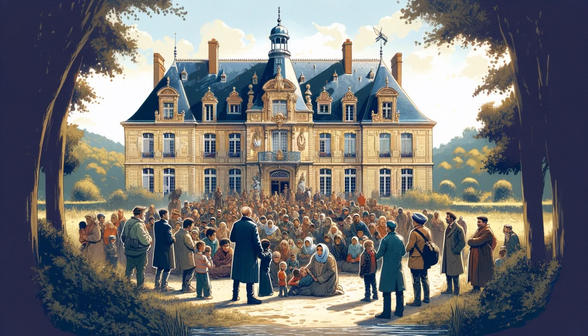 Réfugiés, Yvelines, Thiverval-Grignon, Mayotte, intégration, château, controverse, solidarité, politique migratoire, hébergement d'urgence