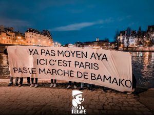 « Ici c’est Paris, pas le marché de Bamako » : Un collectif identitaire
