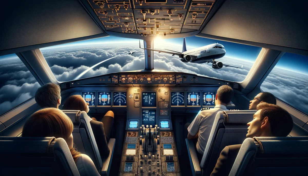 Des pilotes d'avion qui dorment en plein vol