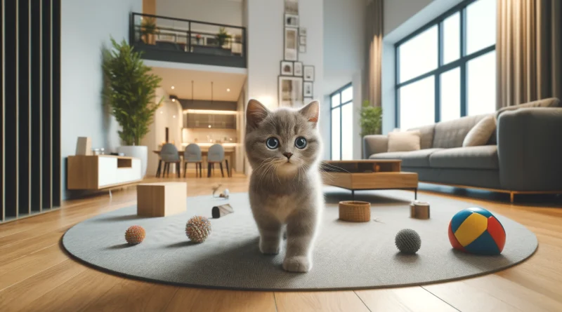 Accueil chaton