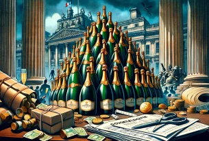 commande champagne présidence