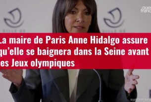 Anne Hidalgo, Seine, baignade, Jeux Olympiques 2024, Paris