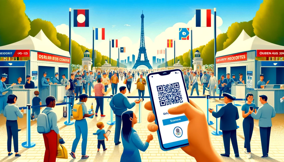 Inscription QR Code JO Paris