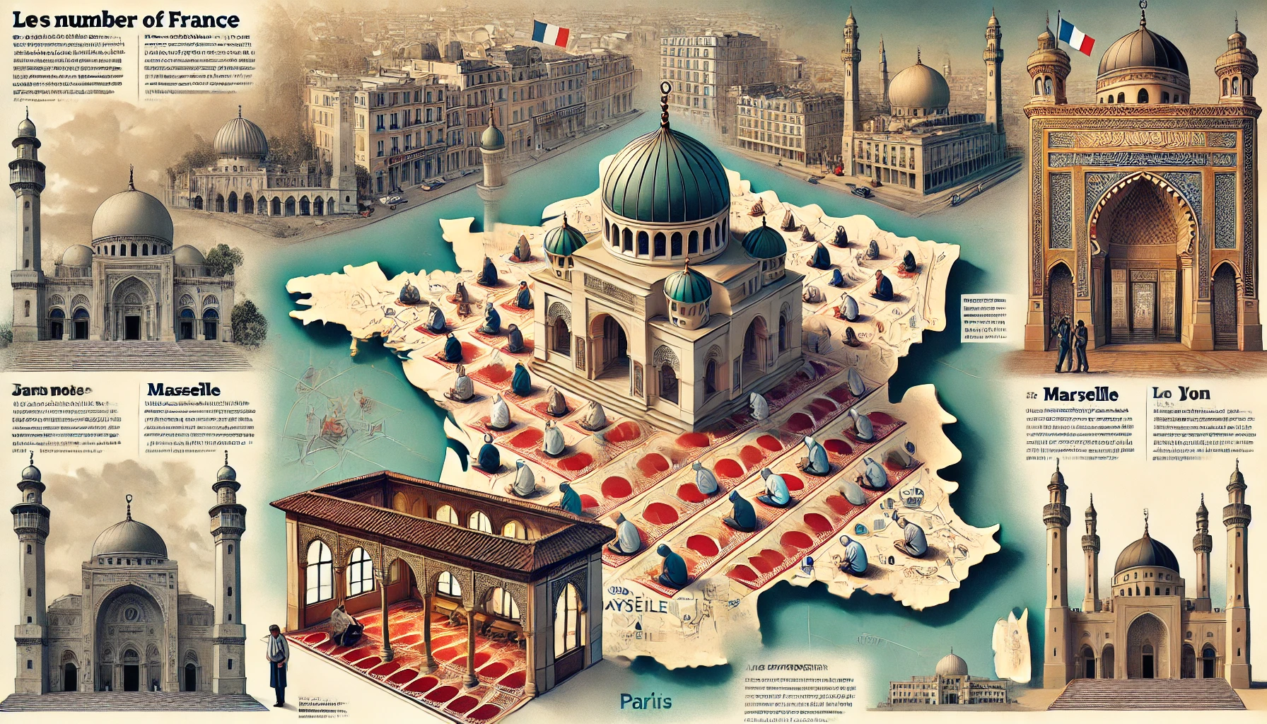 première mosquée en France