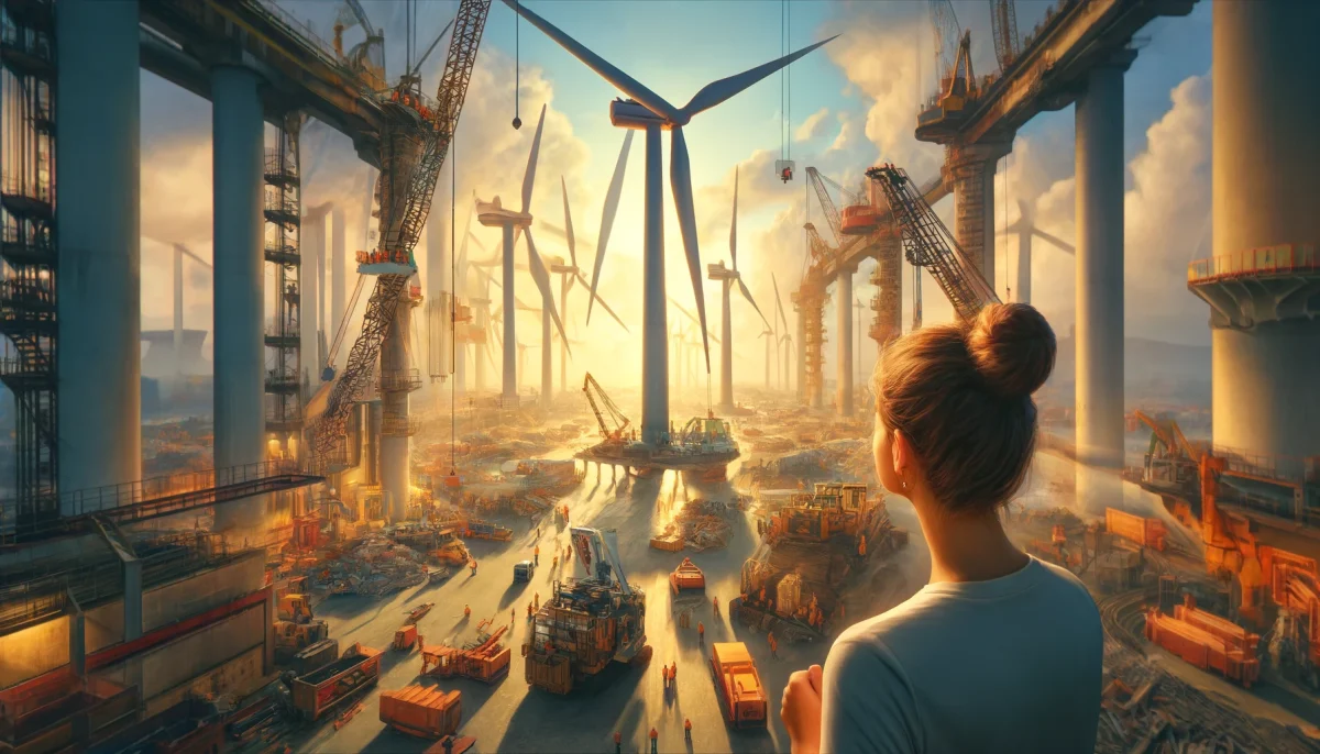 recyclage éoliennes