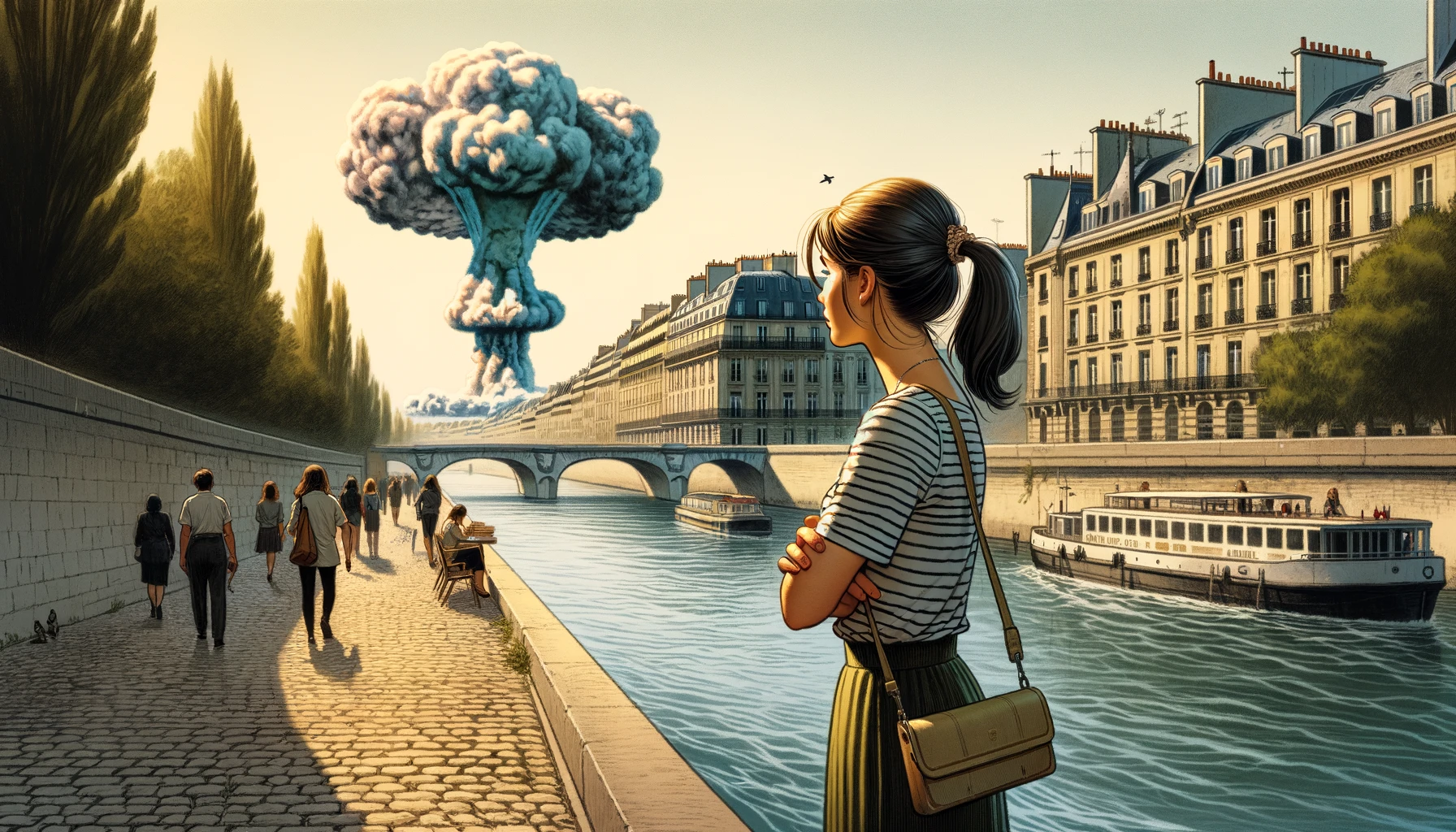 bombe nucléaire Paris