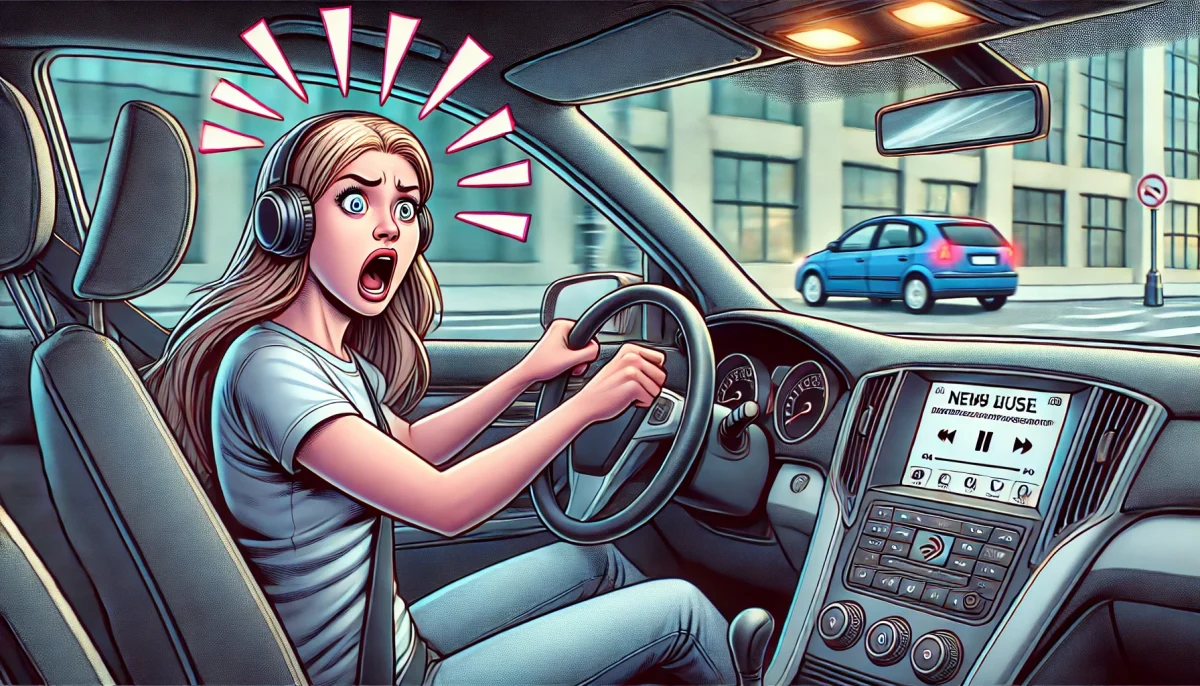 écouter de la musique en voiture, loi musique au volant