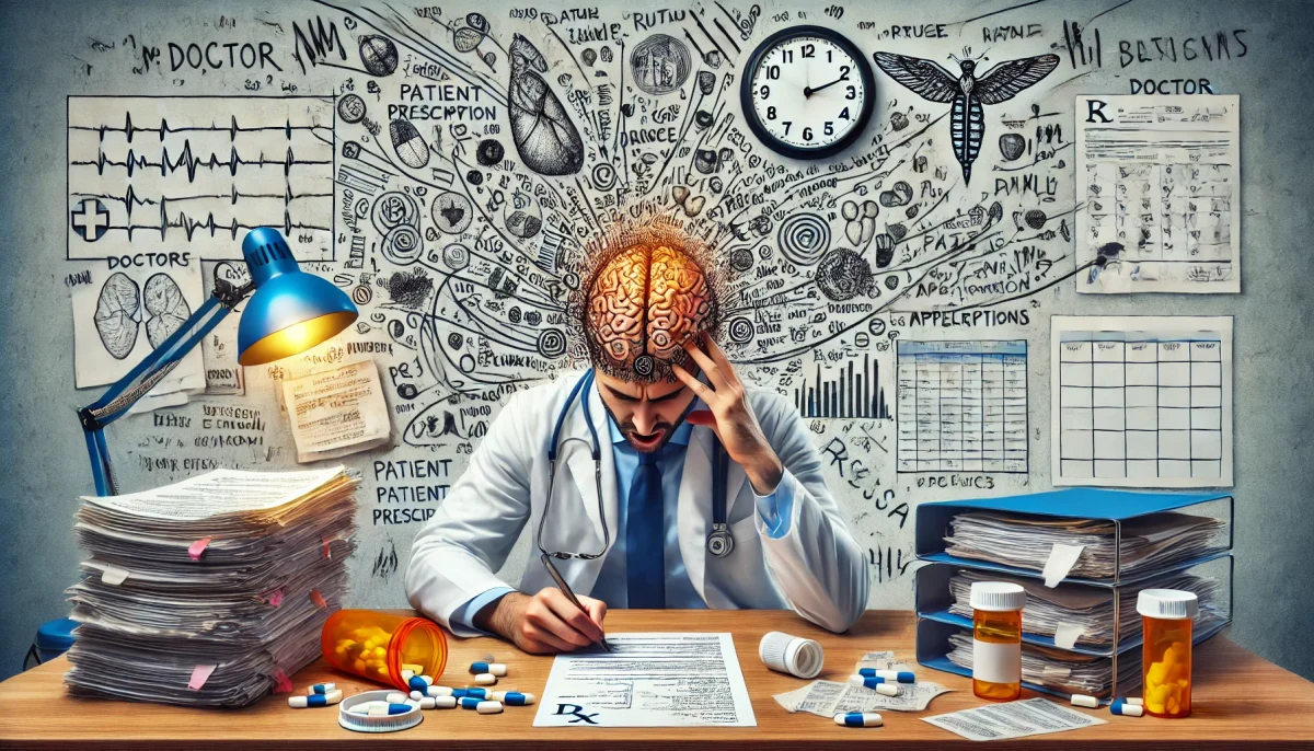 écriture des médecins