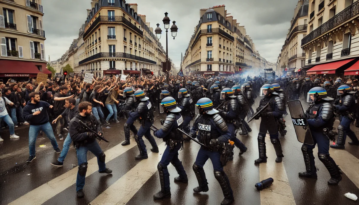 forces de l'ordre Paris