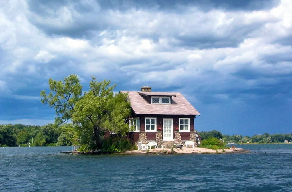 Just Room Enough Island