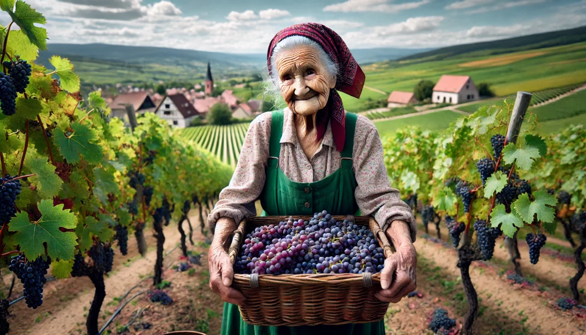 vendanges à 102 ans