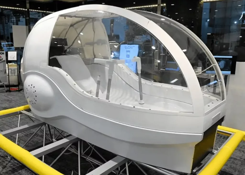 Découvrez le lave-personne, une capsule intelligente dévoilée à l’exposition universelle d’Osaka 2025, révolutionnant l’hygiène pour les personnes âgées et en situation de handicap.