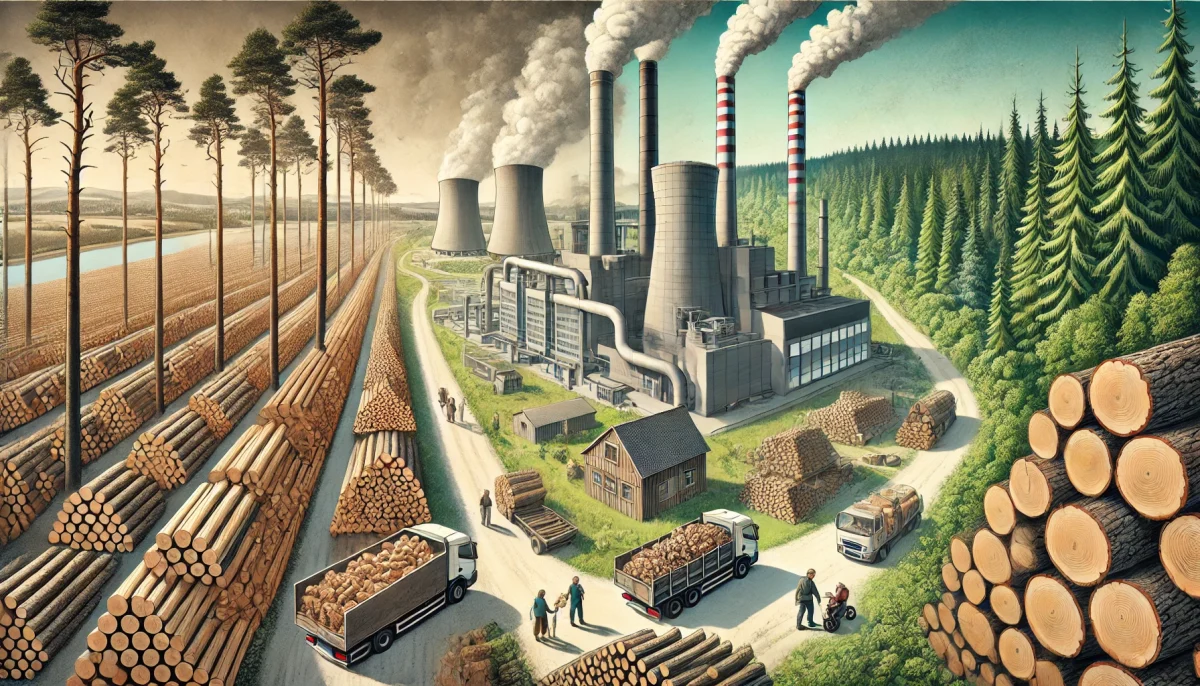 chauffage au bois, pénurie d'arbres