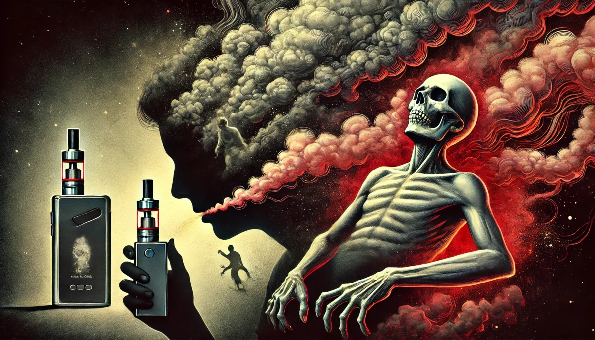 Vapoteuse danger