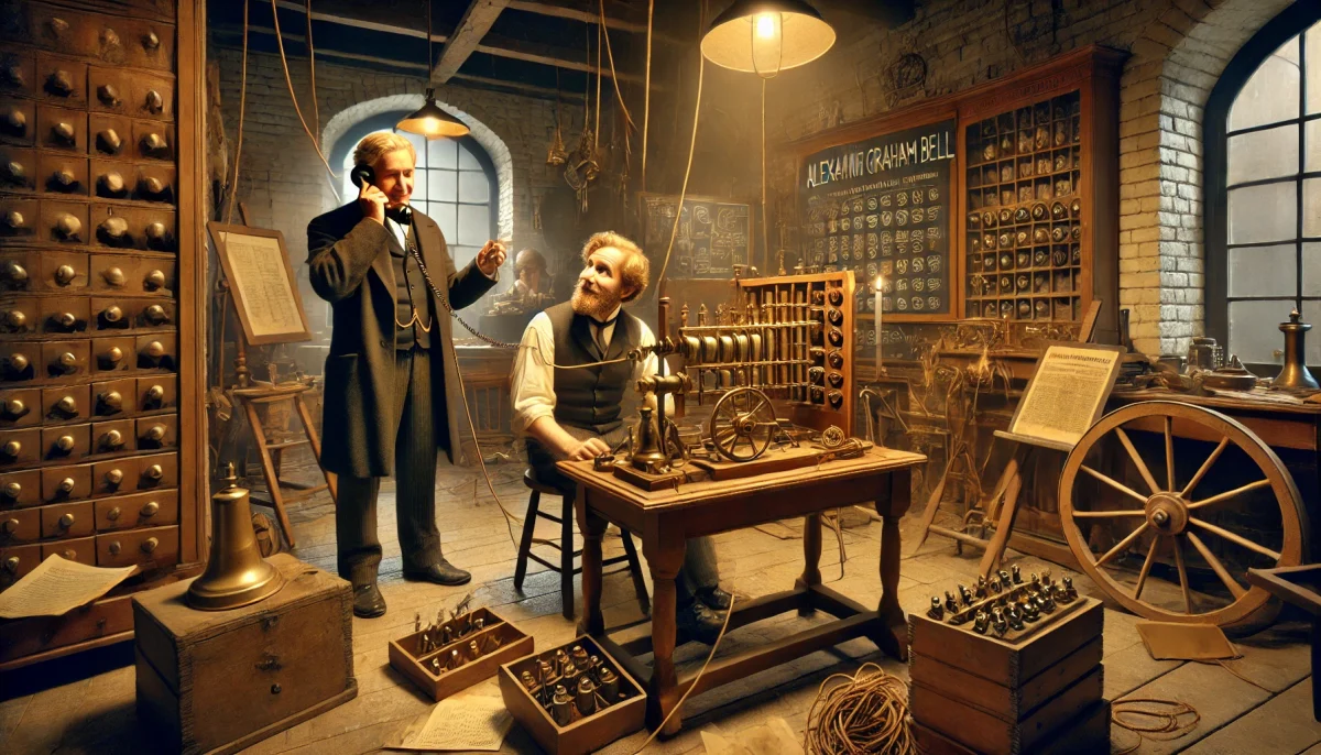 invention du téléphone