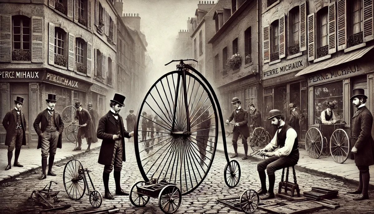 évolution de la bicyclette