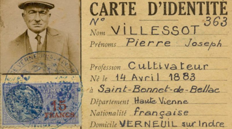 histoire carte d'identité