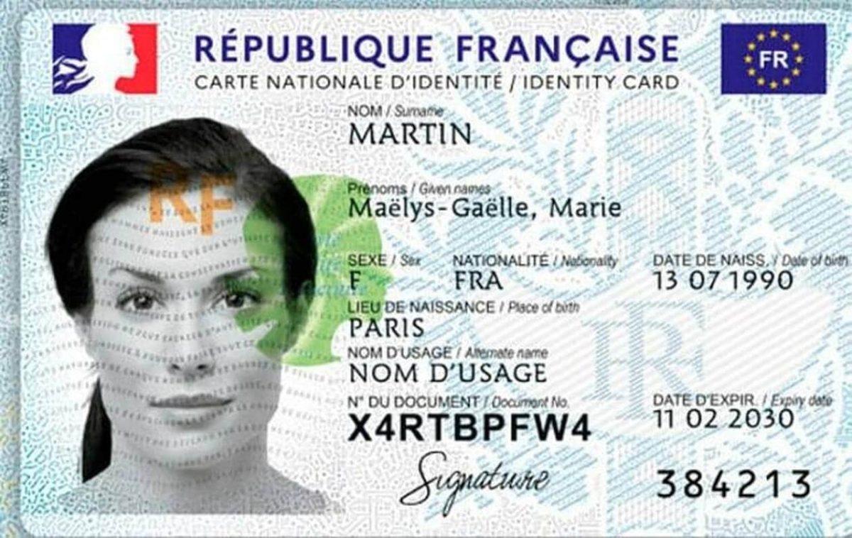 nouvelle carte d’identité 2021