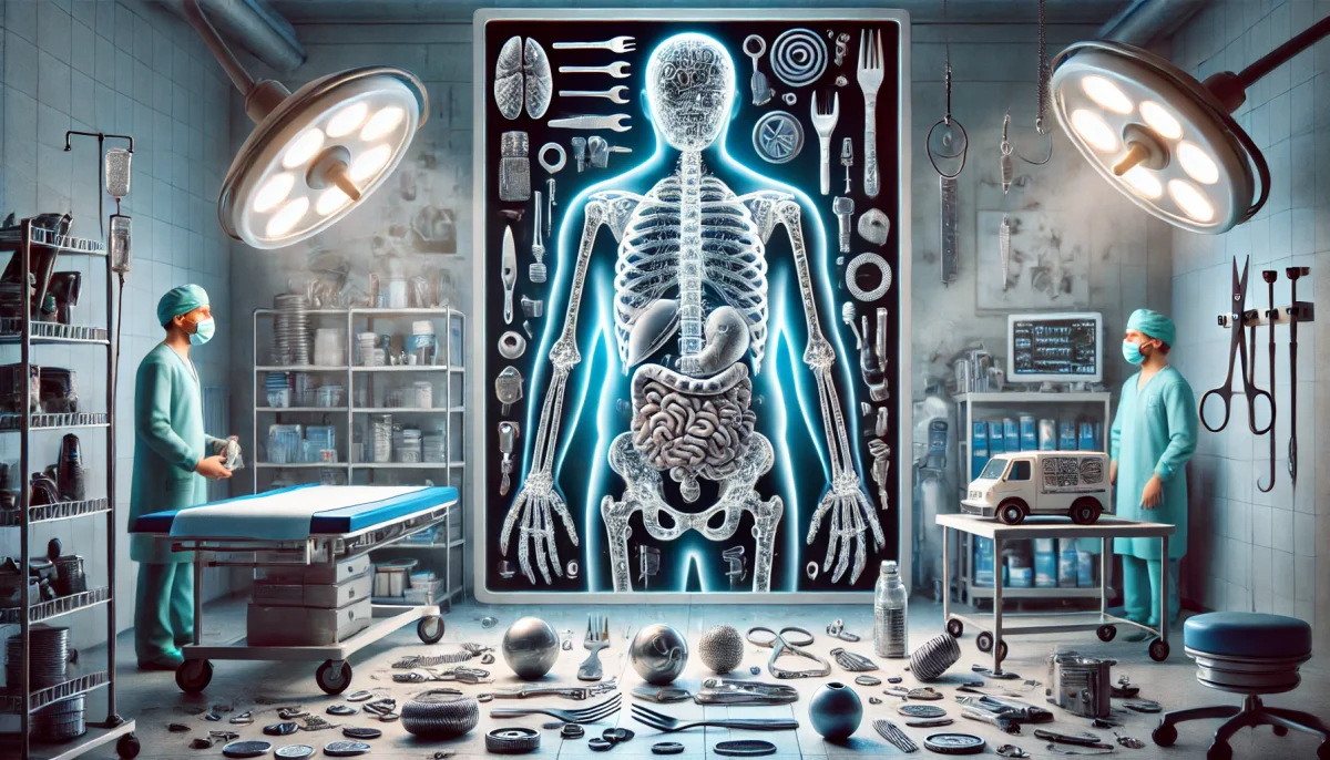 objets insolites corps humain