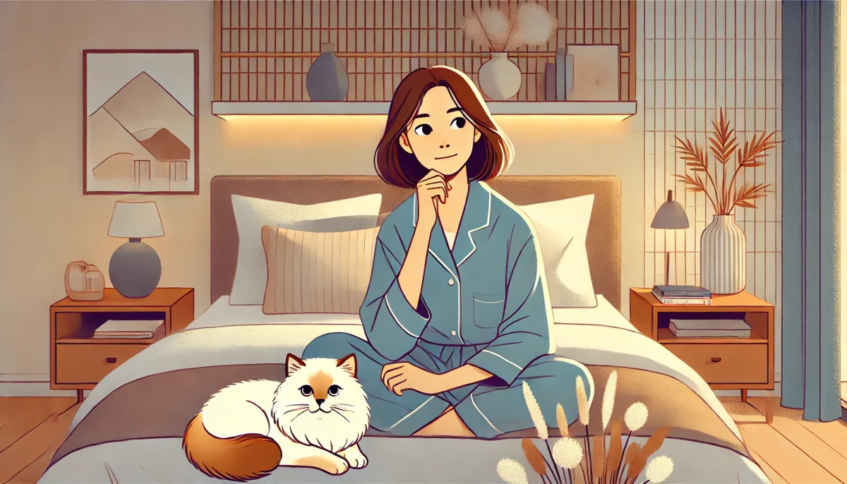 dangers du chat au lit