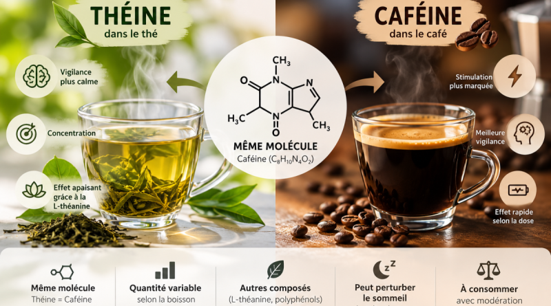 Mot-clé principal : Théine et caféine