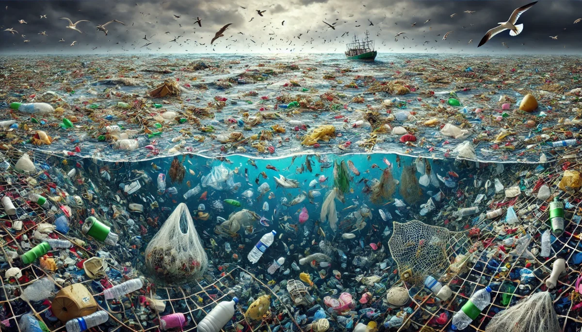 vortex de déchets