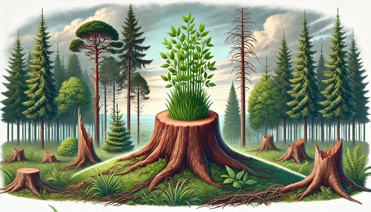 Un arbre coupé peut-il repousser ?