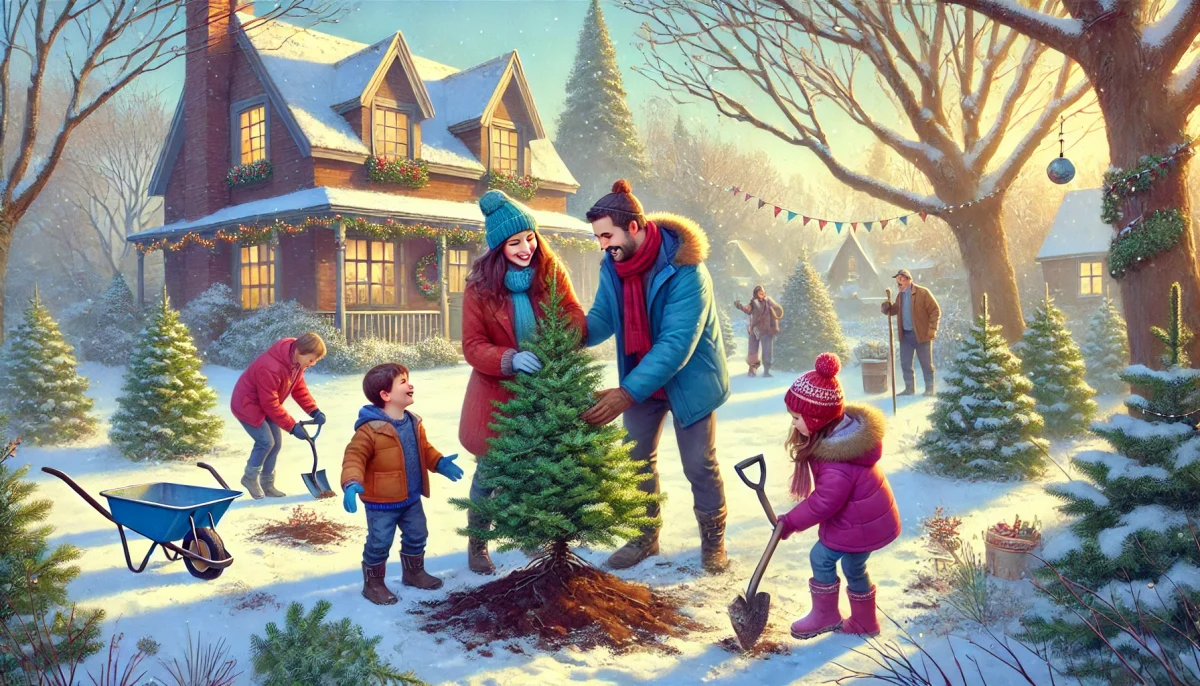 sapin Noël replantation