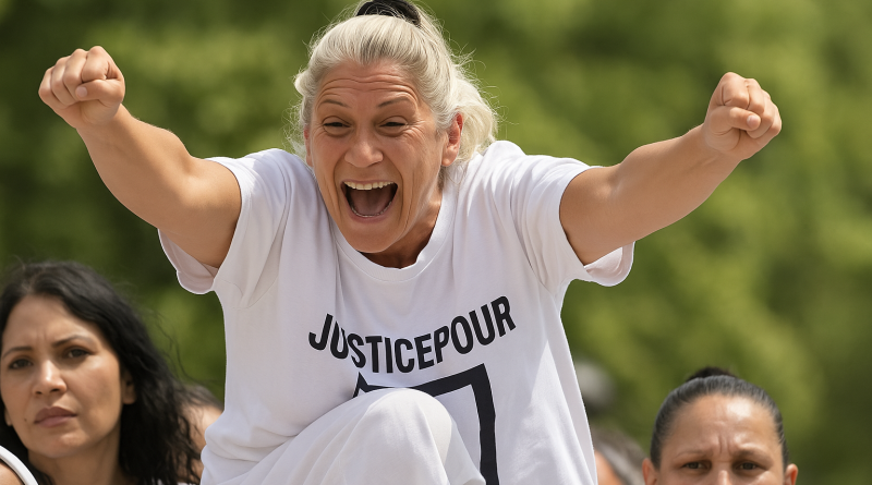 La justice pour Nahel ou la scène pour Mounia ? Une photo qui pose la question de l’authenticité dans le militantisme.
