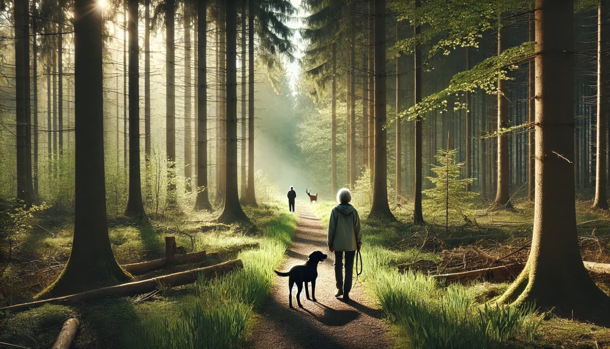 La biodiversité en danger : pourquoi les autorités imposent la laisse pour les chiens en forêt entre avril et juin, et ce que cela signifie pour vous.