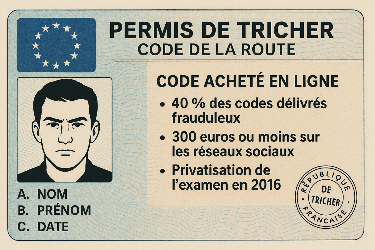 Code de la route : 7 000 examens annulés, 83 centres fermés… l’État tente de reprendre le contrôle d’un système à la dérive.