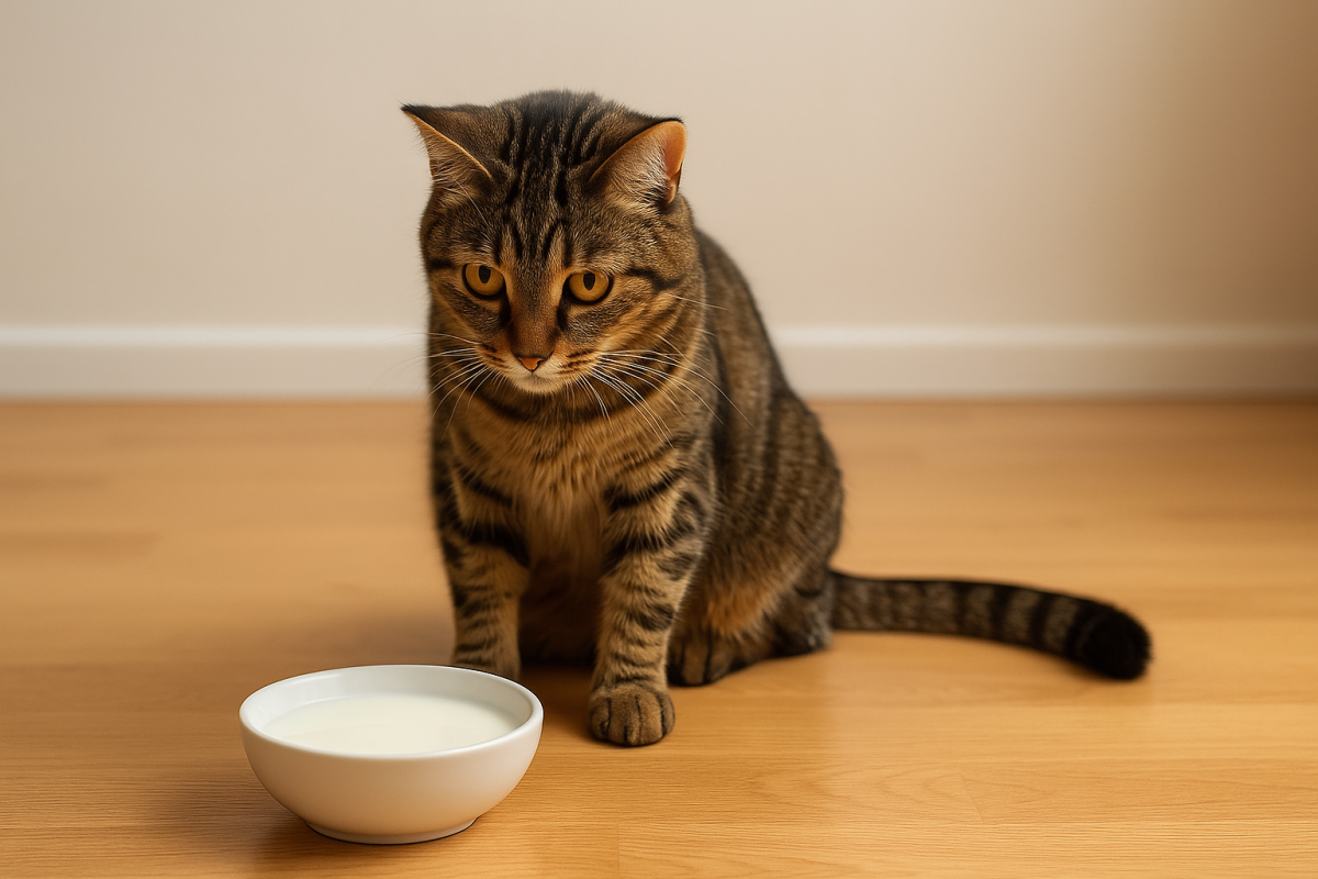 Lait de vache, de chèvre ou lait sans lactose : quelles alternatives sont réellement adaptées aux chats ?