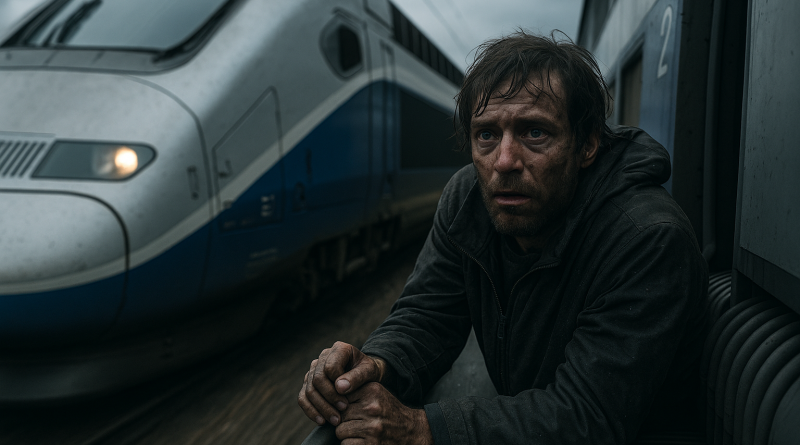 Valence, mai 2025 : un homme émerge frigorifié après un trajet fou à l’extérieur d’un TGV. Voici le récit romancé d’un exploit à la fois terrifiant et fascinant.
