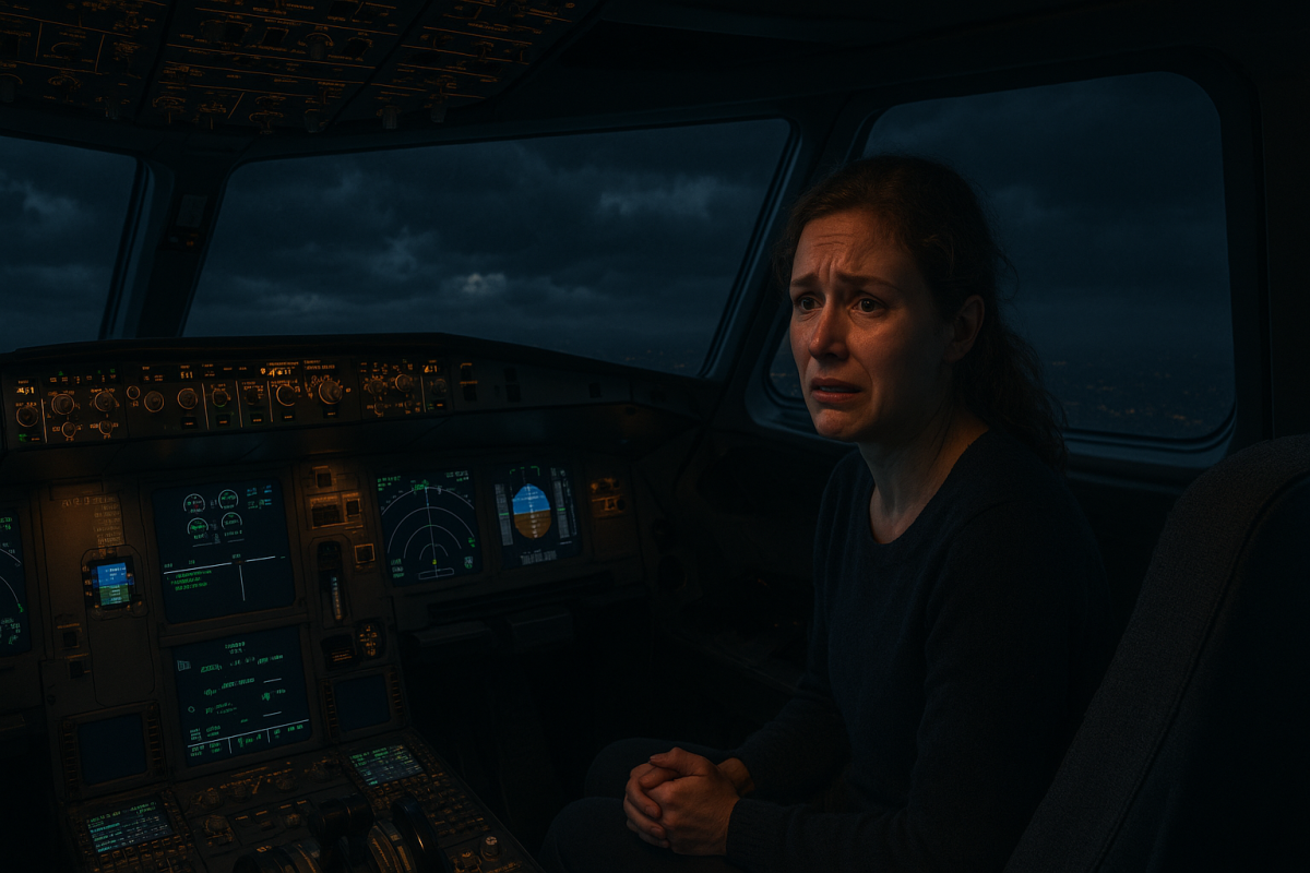 Une crise de panique l’a propulsée dans le cockpit : découvrez cette histoire hors du commun, vécue en plein ciel français.