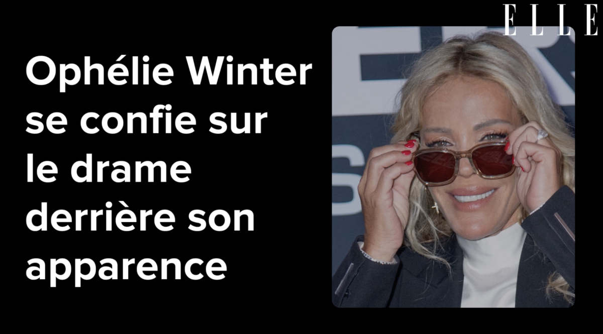 Frappée au visage avec une barre de fer, Ophélie Winter raconte comment elle a survécu, caché son reflet, et reconstruit son identité.