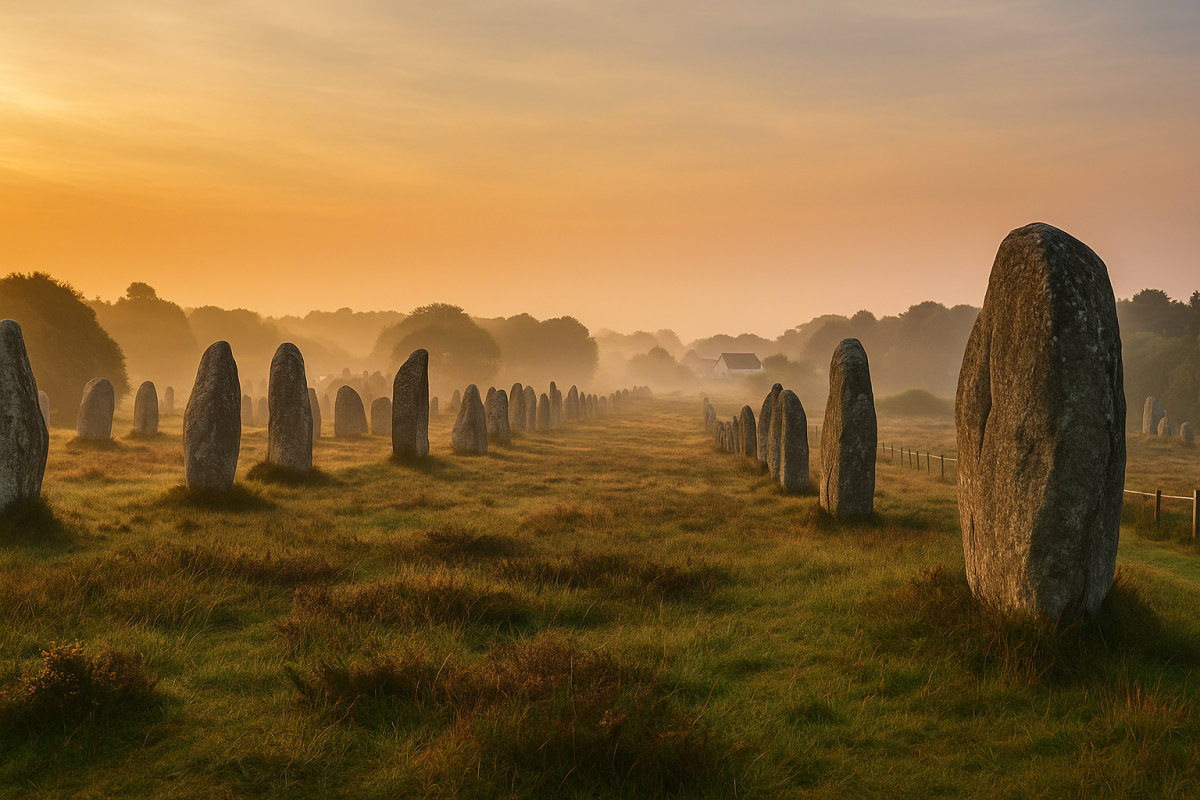 Explorez les secrets des menhirs de Carnac : pourquoi ces pierres ont-elles traversé les millénaires ? Quelle est leur signification ? L’UNESCO répond.