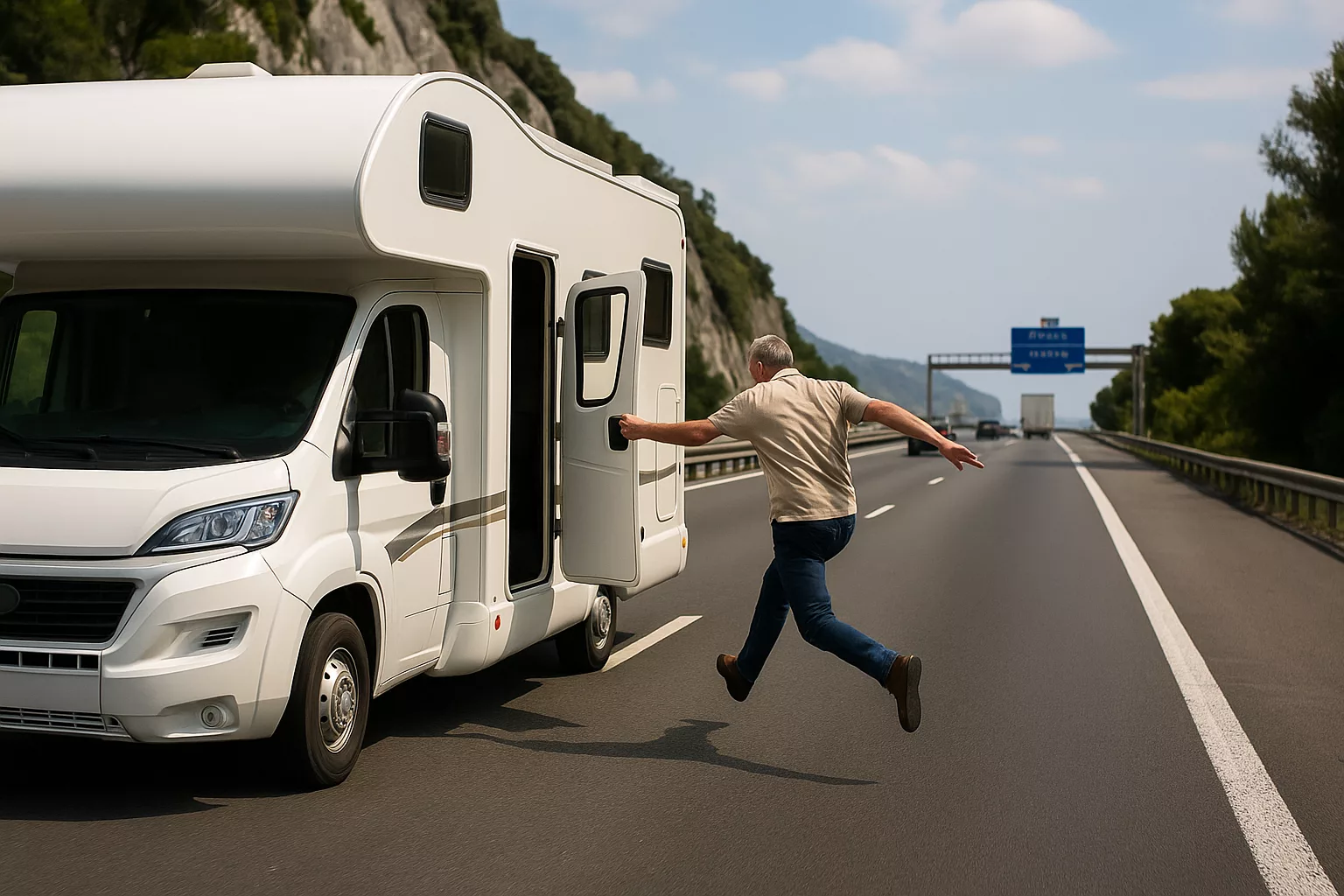 En plein trajet sur l’autoroute A8, un homme d’environ 60 ans s’est éjecté d’un camping‑car en circulation entre Monaco‑Est et Menton. Midi Libre en fait le récit.