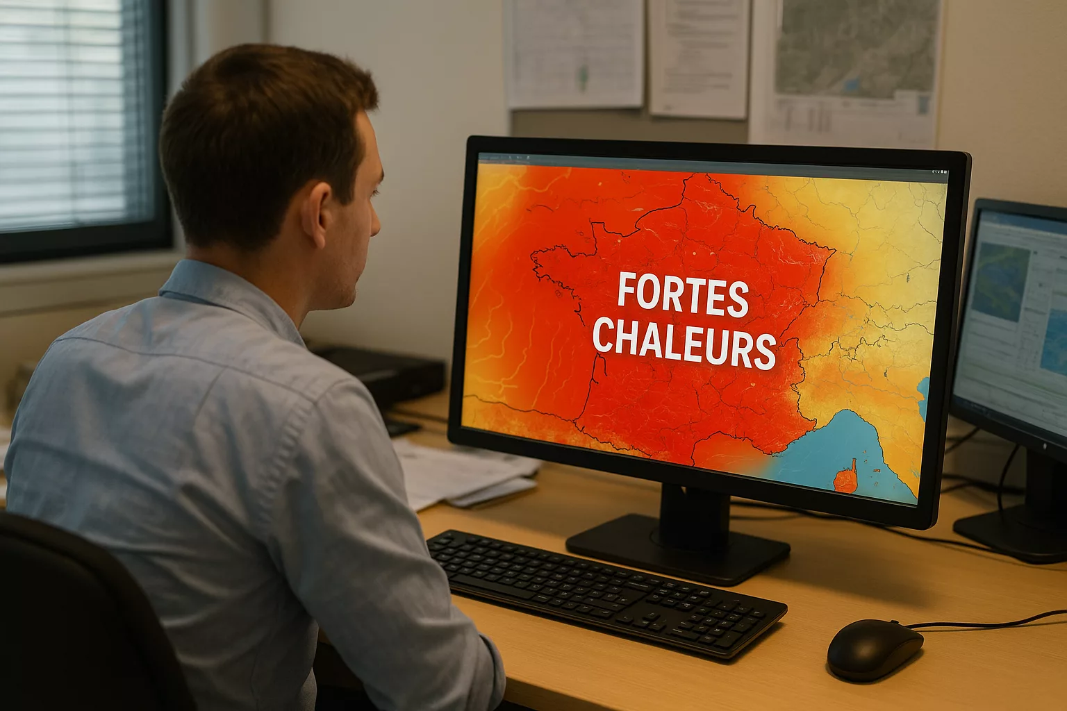 Carte météo rouge, insulte, menace : Christopher Bribet subit les foudres des climatosceptiques sur les réseaux sociaux.