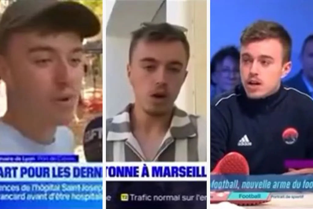 Quand un simple passant se joue du micro-trottoir : la saga des identités multiples sur BFMTV Marseille-Provence.