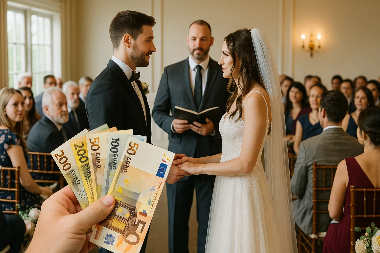 Polémique autour d’un mariage où les invités ont dû payer leur place, avec des tarifs dignes d’un concert VIP.
