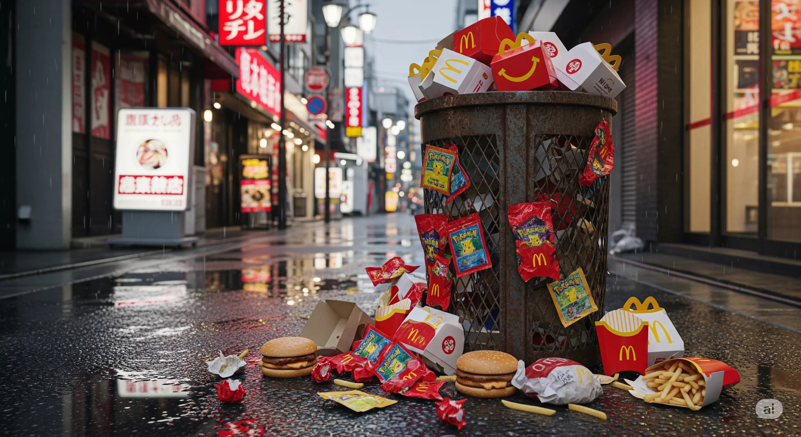 McDonald’s Japon limite les ventes après le chaos causé par sa campagne Pokémon, une affaire de gaspillage qui choque.