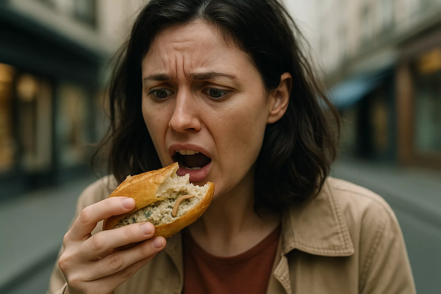 Stains (Seine‑Saint‑Denis) : découverte d’asticots dans un sandwich, fermeture administrative de la boulangerie.
