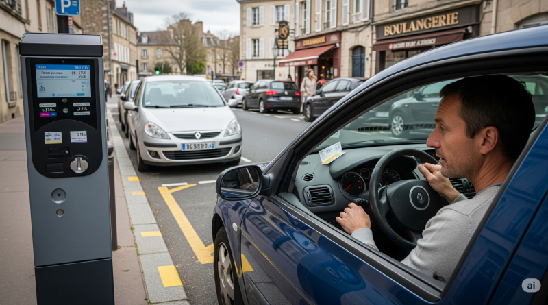 Loi et stationnement : rester assis au volant sur une place payante peut vous coûter cher. Voici les règles.
