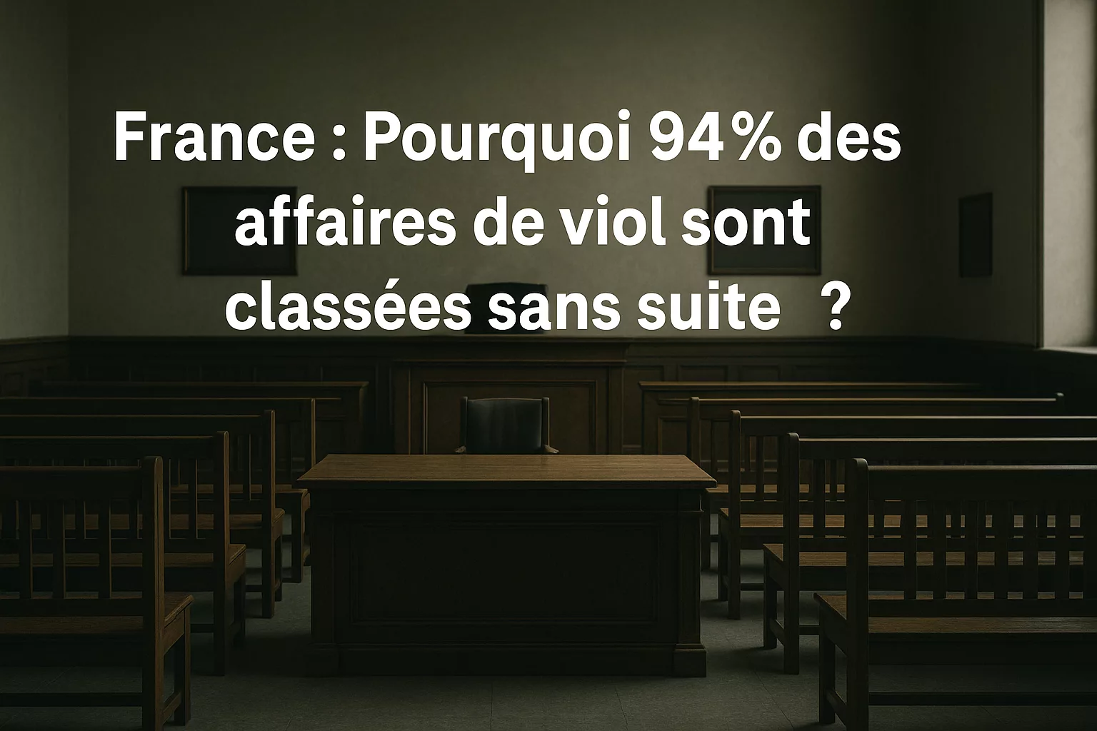 Enquête choc sur l’inaction de la justice française : viols impunis, victimes ignorées, colère des ONG et du Conseil de l’Europe.