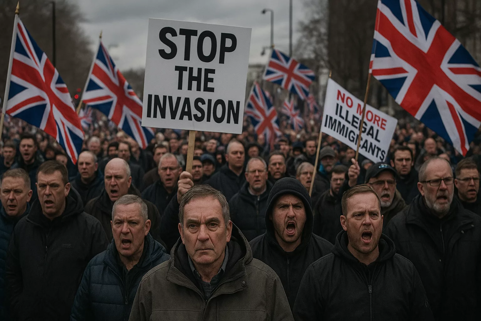 Colère populaire et immigration : de l’Angleterre à la France, le spectre de nouvelles manifestations.